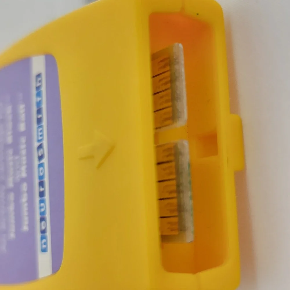 Vintage Neurosmith Jumbo Music Block Ball ~ Rock Around The Block ~ Cartridge